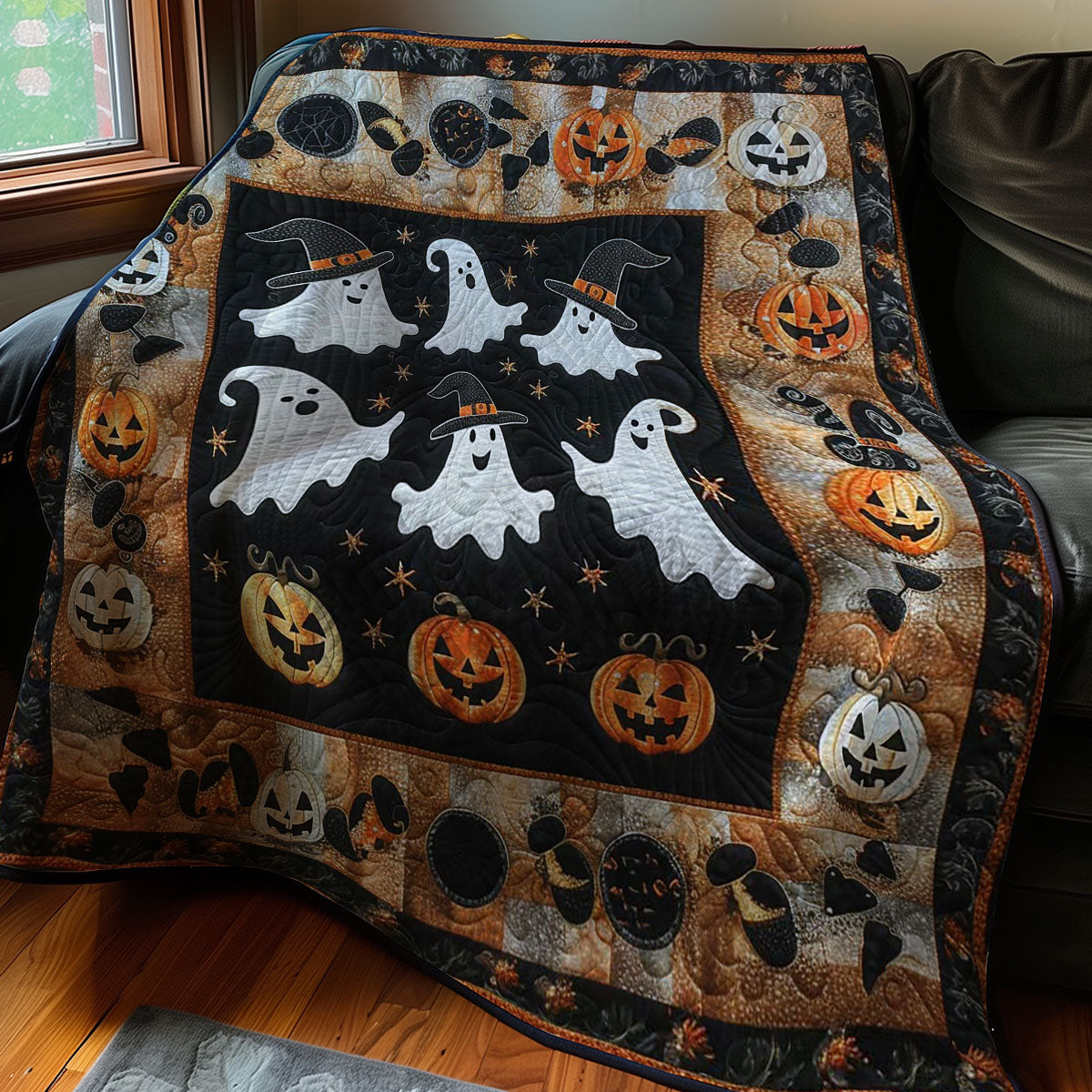 Cute Ghost Dreams WN2507006CL Quilt