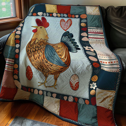 Egg & Rooster Bliss WN2507023CL Quilt