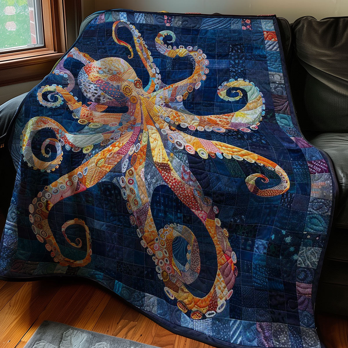 Happy Octopus WN2507030CL Quilt