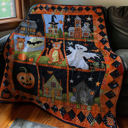 Haunted Night WN2507004CL Quilt