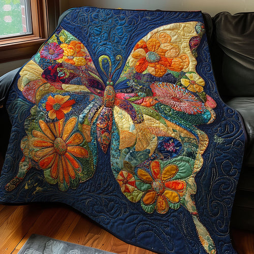 Night Butterfly WO0608015CL Quilt