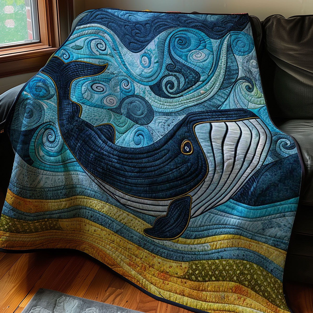 Whale Dreamscape WN2507027CL Quilt