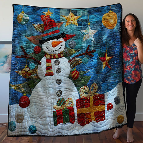 Funny Snowman WO2707016CL Quilt