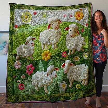 Sheeps On The Meadow WO2707011CL Quilt