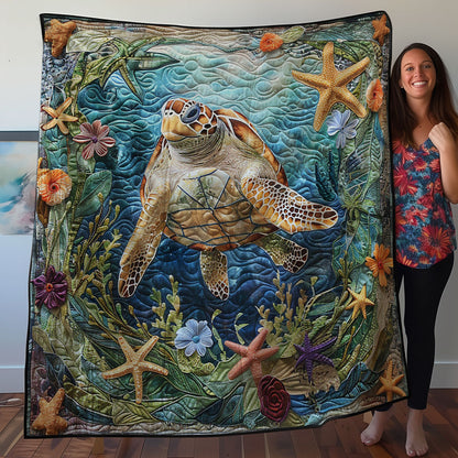 Turtle Sea WO2707001CL Quilt