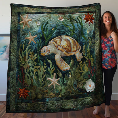 Turtle Swim WO2707002CL Quilt