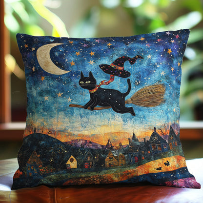 Black Cat WO0608010CL Quilt Pillow Case