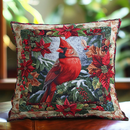 Cardinal And Winter WO2008010CL Quilt Pillow Case