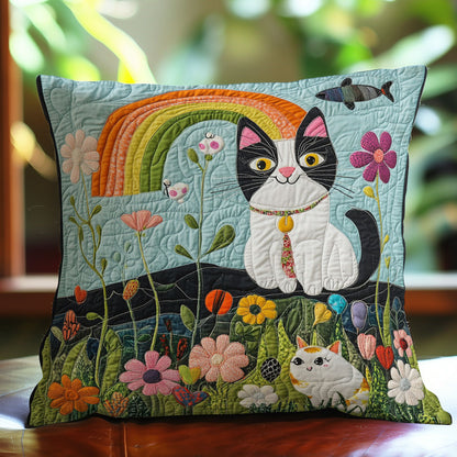 Cat WO0108041CL Quilt Pillow Case