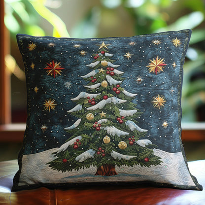 Christmas Tree WO2507015CL Quilt Pillow Case