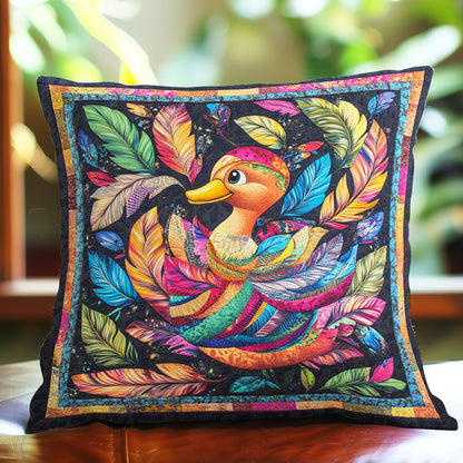 Colorful Duck WO3107012CL Quilt Pillow Case