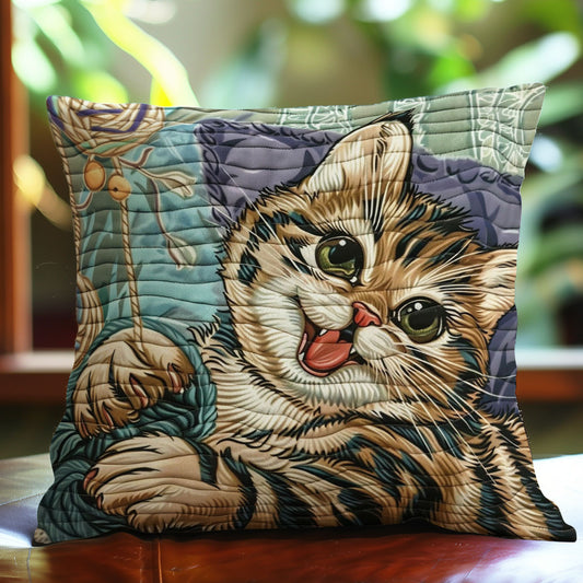 Cute Cat WO1908024CL Quilt Pillow Case