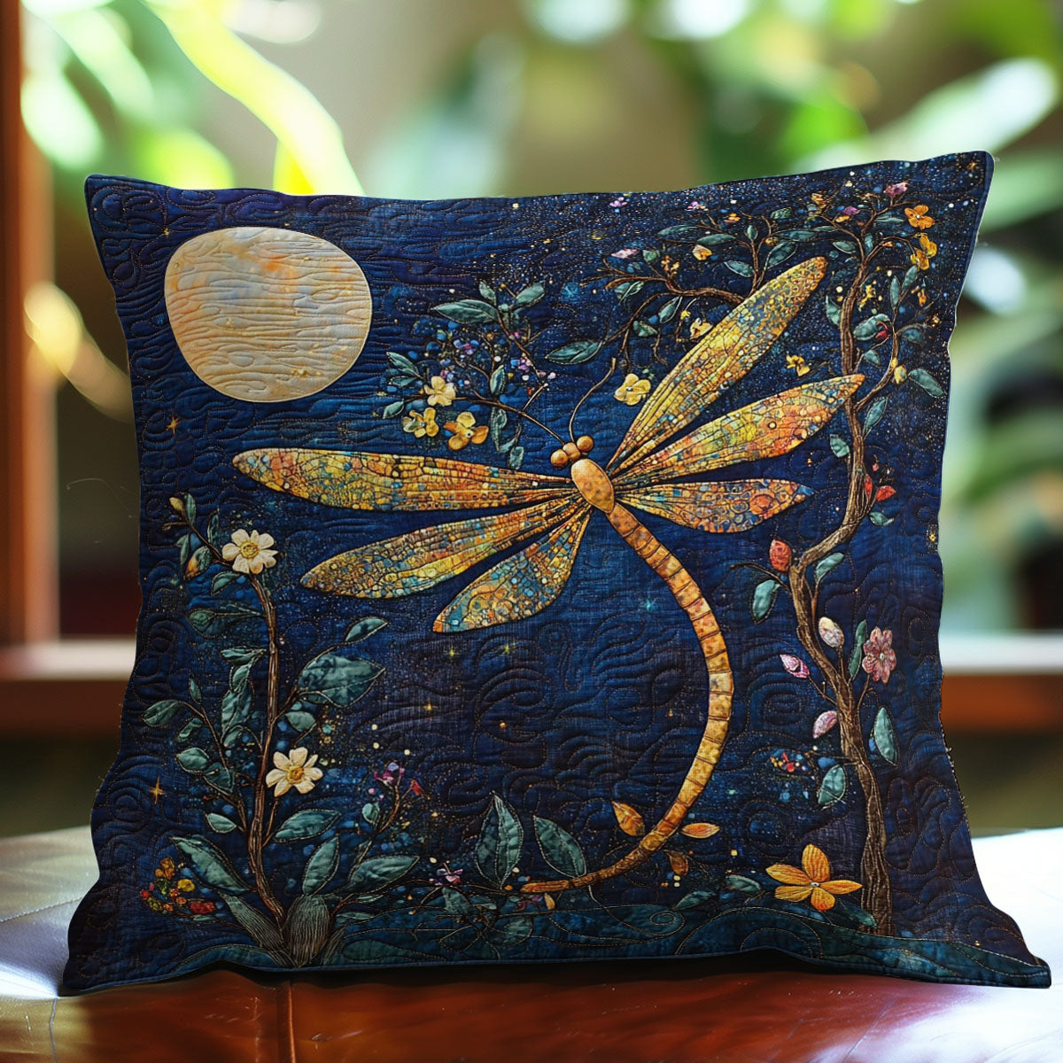 Dragonfly WO0108046CL Quilt Pillow Case