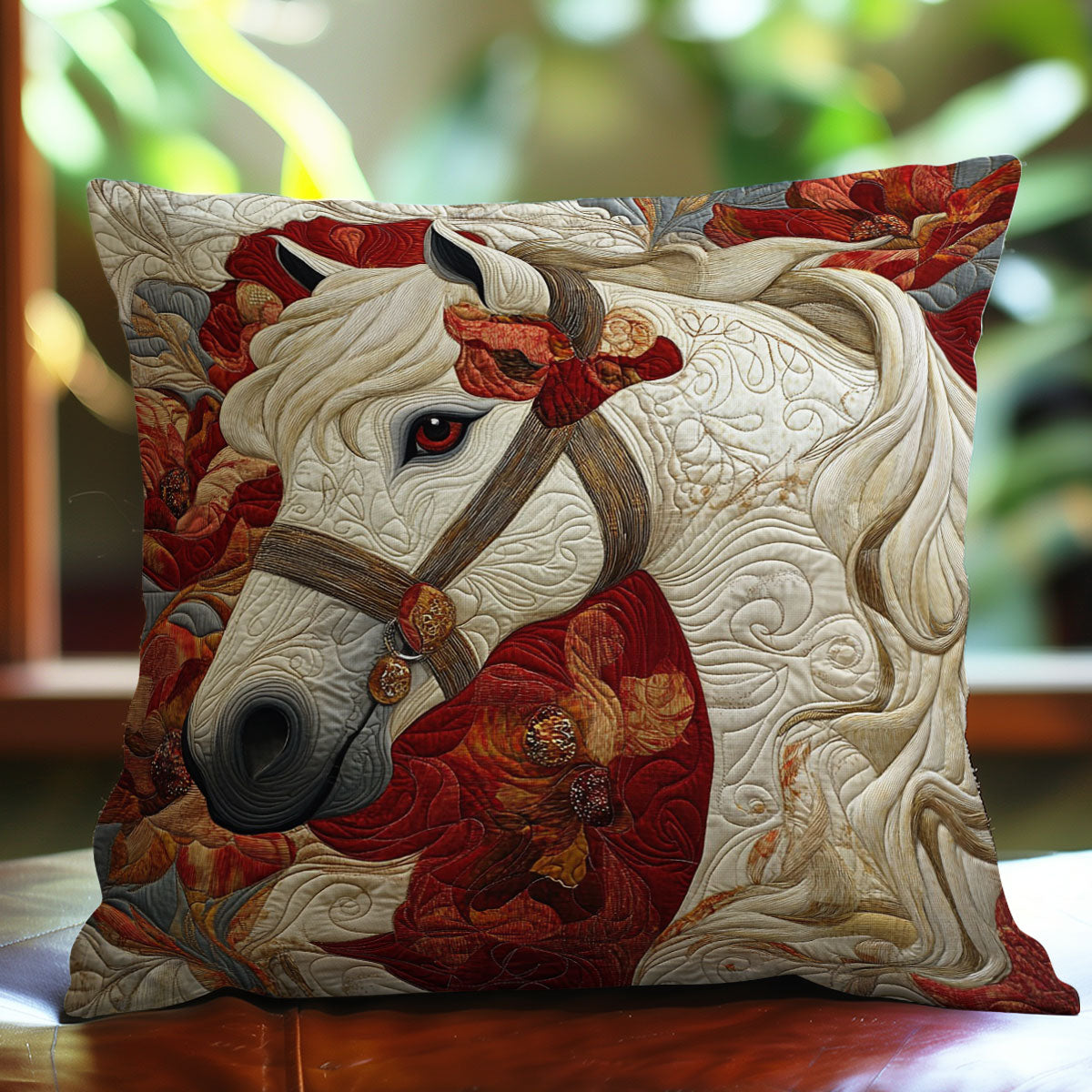 Horse WO0108006CL Quilt Pillow Case