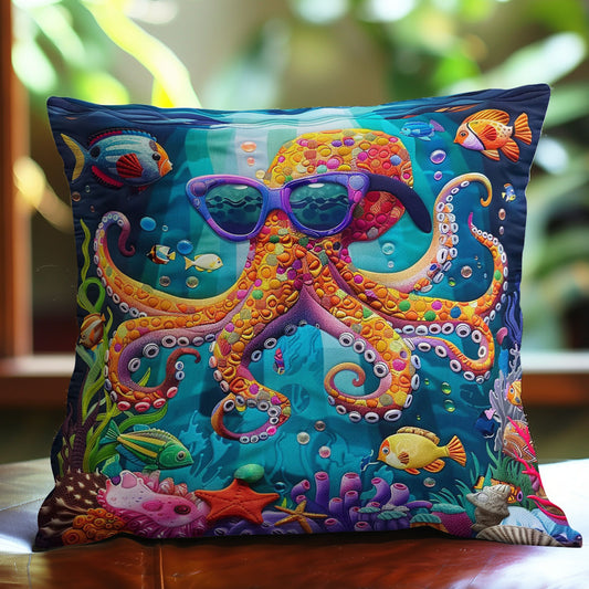 Octopus Style WO1308031CL Quilt Pillow Case