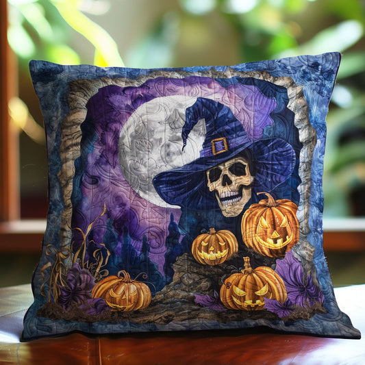 Skulll At The Night WO2608016CL Quilt Pillow Case