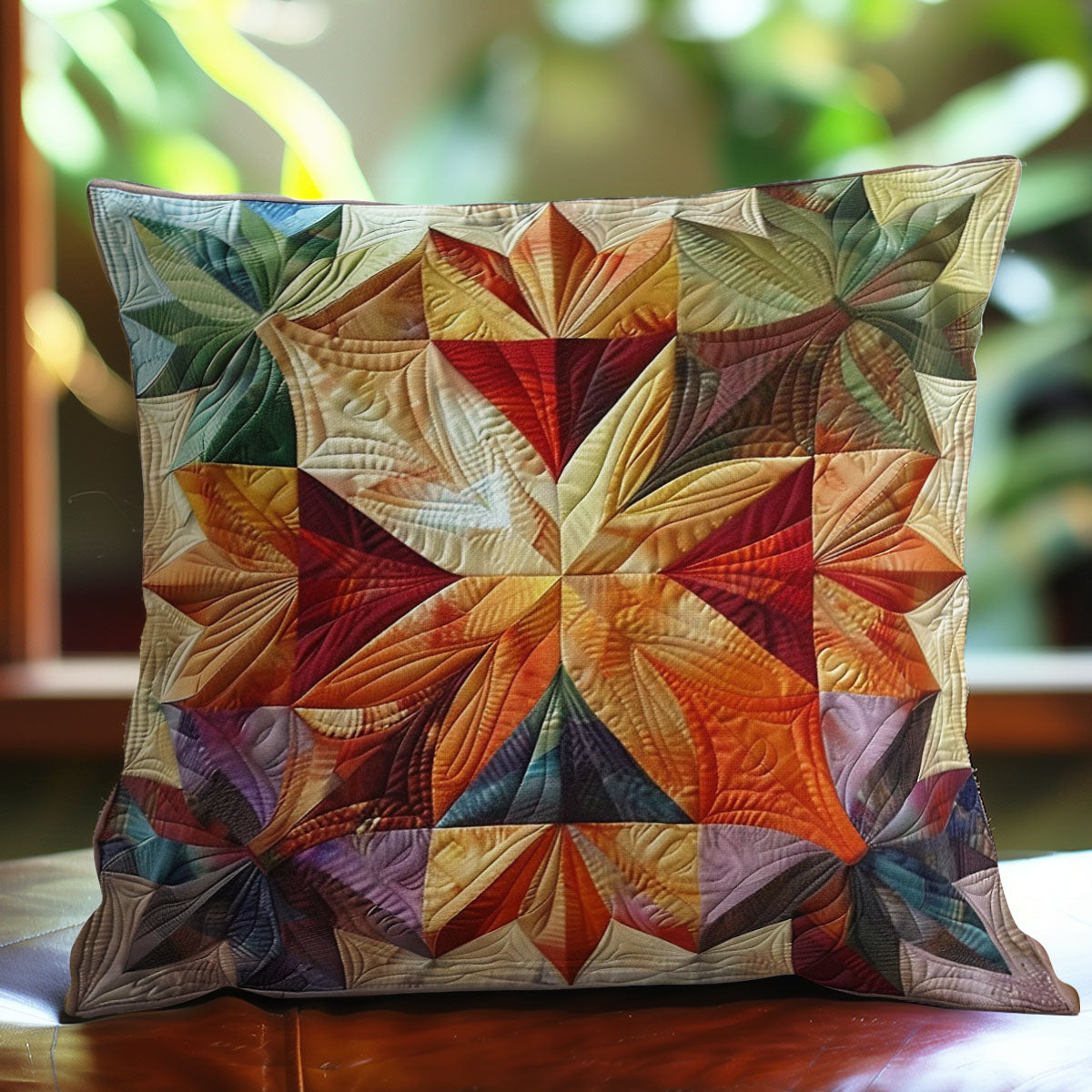 Star Colorful WO2008014CL Quilt Pillow Case