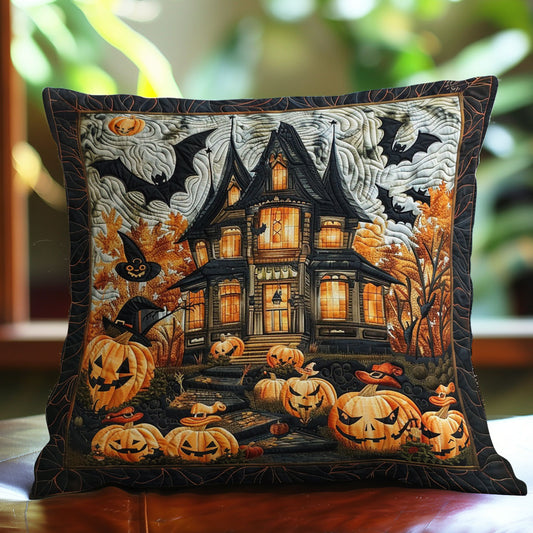 The Haunted House Story WO1308043CL Quilt Pillow Case