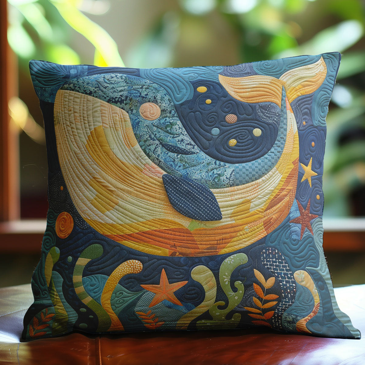 Whale WO2507020CL Quilt Pillow Case