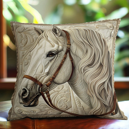 White Horse WO3008009CL Quilt Pillow Case