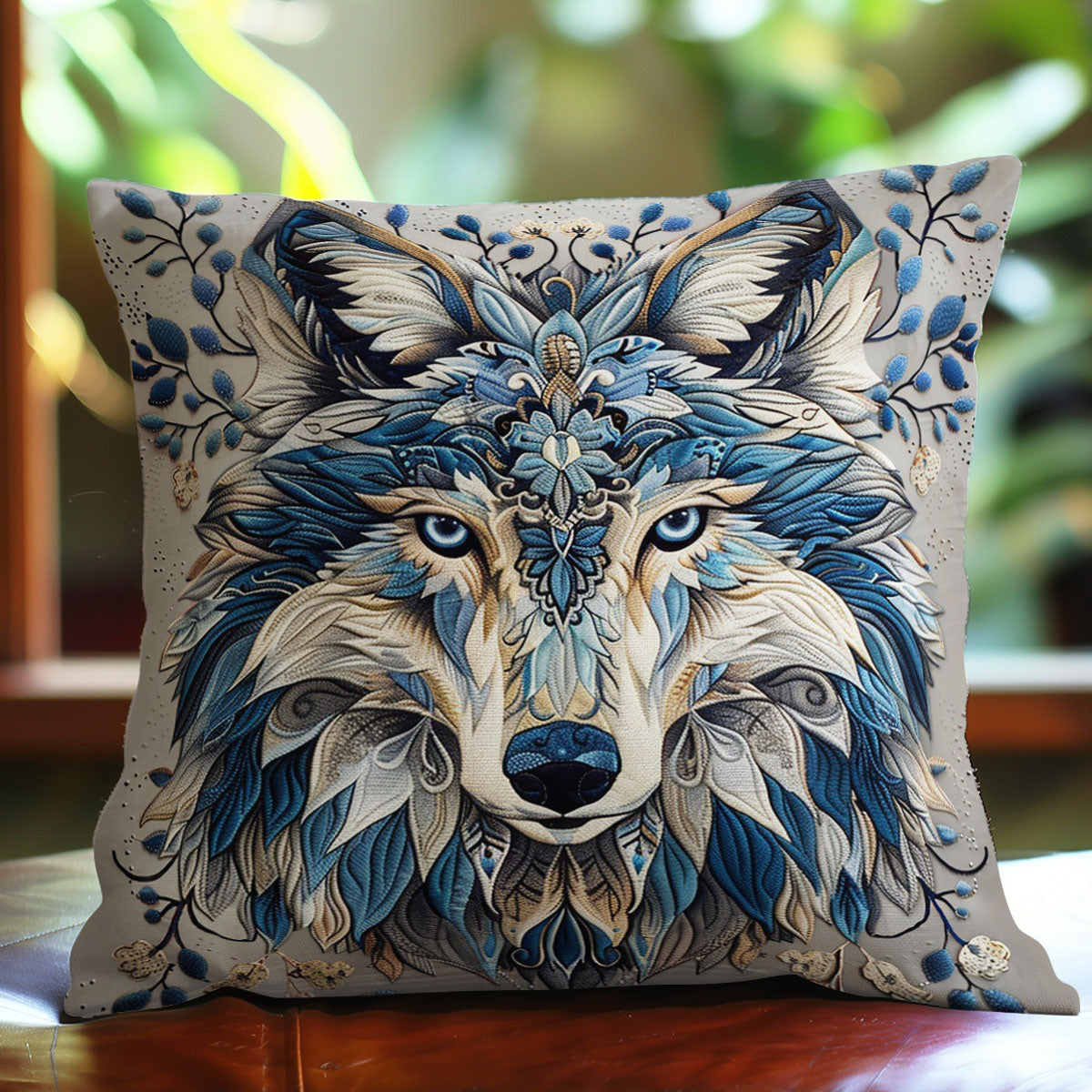 Wolf's Wisdom WO1008024CL Quilt Pillow Case