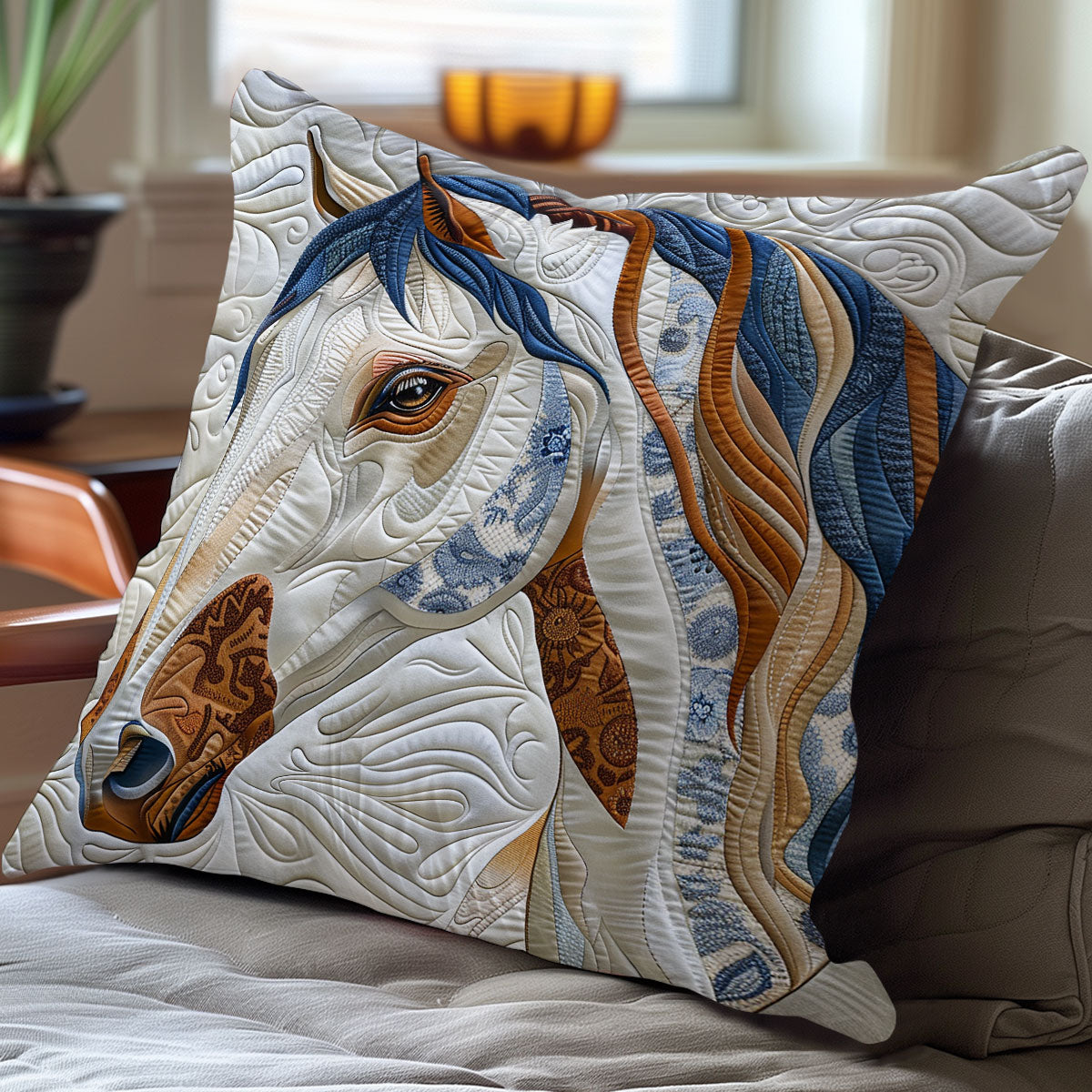 Blue Horse XR1607002CL Quilt Pillow Case