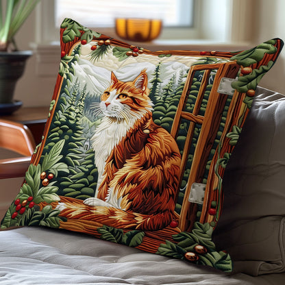 Cat And Berries WO2008030CL Quilt Pillow Case