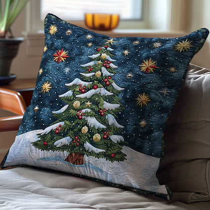 Christmas Tree WO2507015CL Quilt Pillow Case