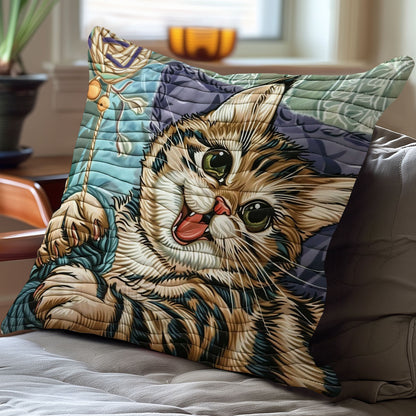 Cute Cat WO1908024CL Quilt Pillow Case