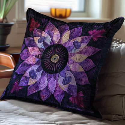 Feathered Flower WJ2506024CL Quilt Pillow Case