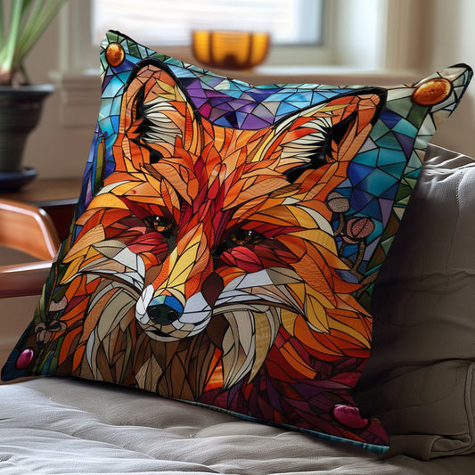 Fox Colorful WO2008051CL Quilt Pillow Case