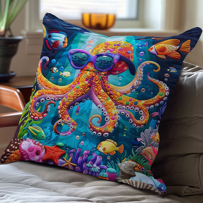 Octopus Style WO1308031CL Quilt Pillow Case