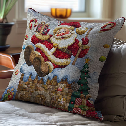 Santa Claus WO2607003CL Quilt Pillow Case