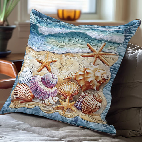 SeaShell WO1608007CL Quilt Pillow Case