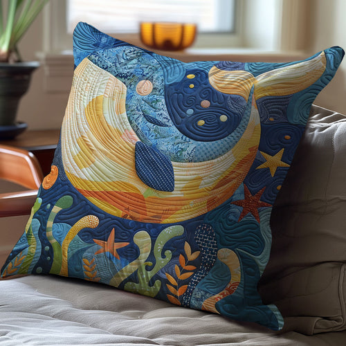 Whale WO2507020CL Quilt Pillow Case