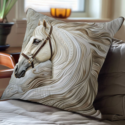 White Horse WO3008007CL Quilt Pillow Case