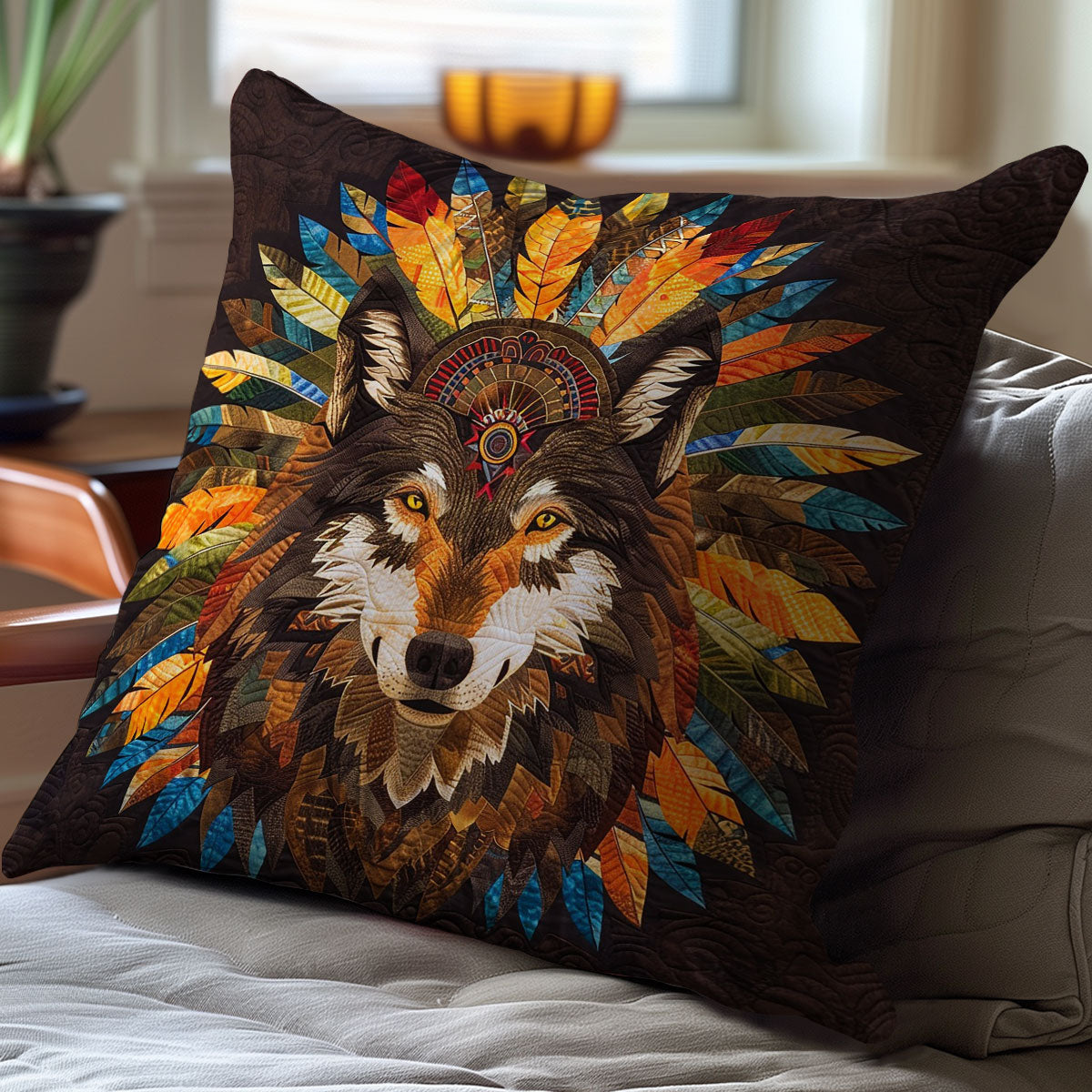 Wolf WO2507012CL Quilt Pillow Case