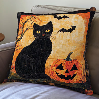 Black Cat WO0108007 CL Quilt Pillow Case