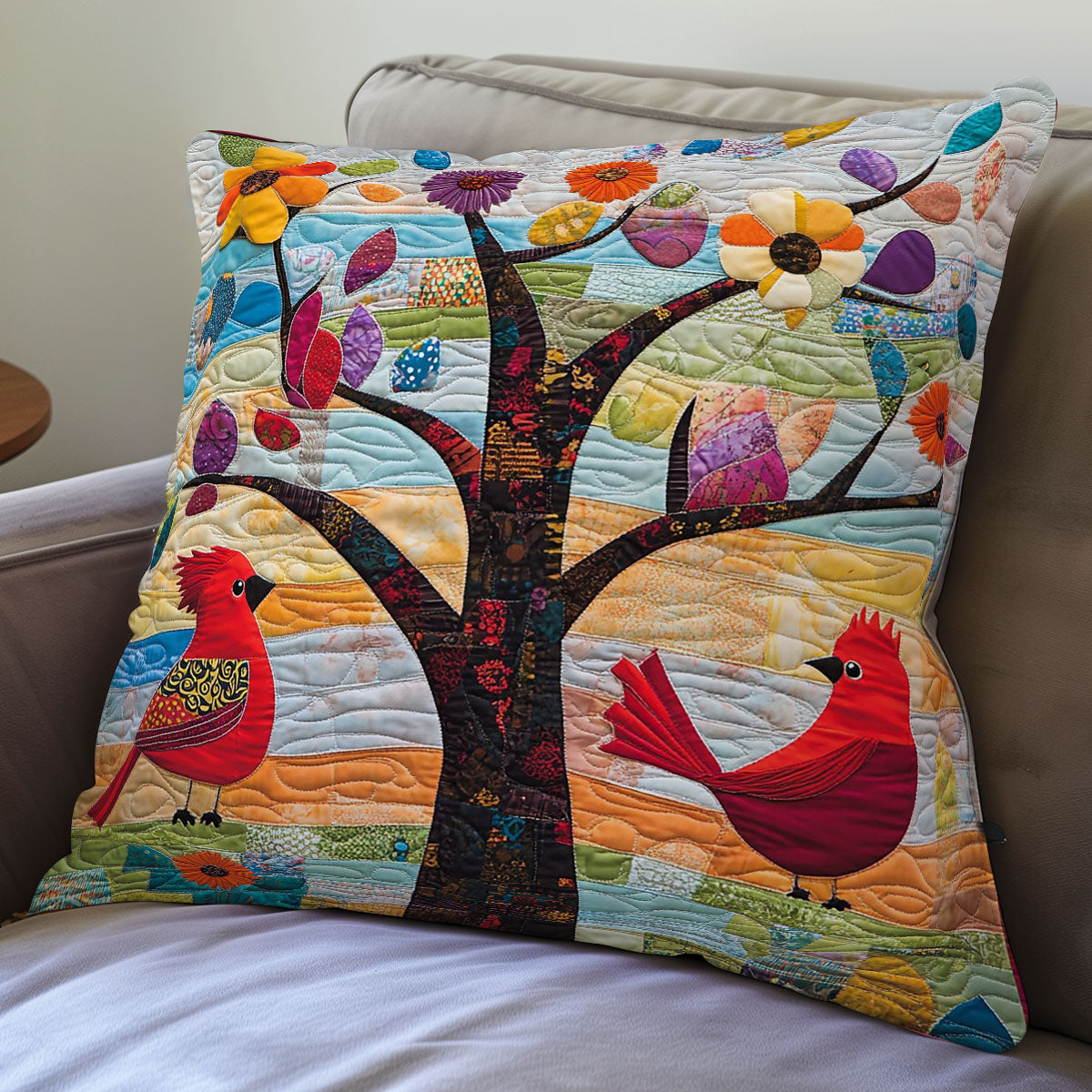 Cardinals WO0108018CL Quilt Pillow Case