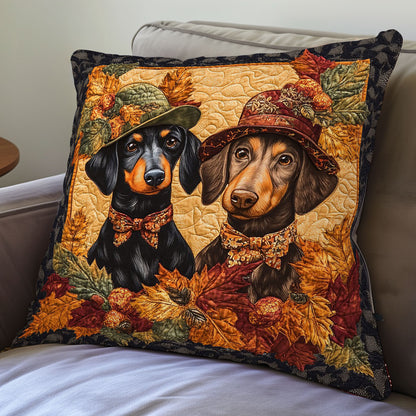 Dachshund WO0608033CL Quilt Pillow Case