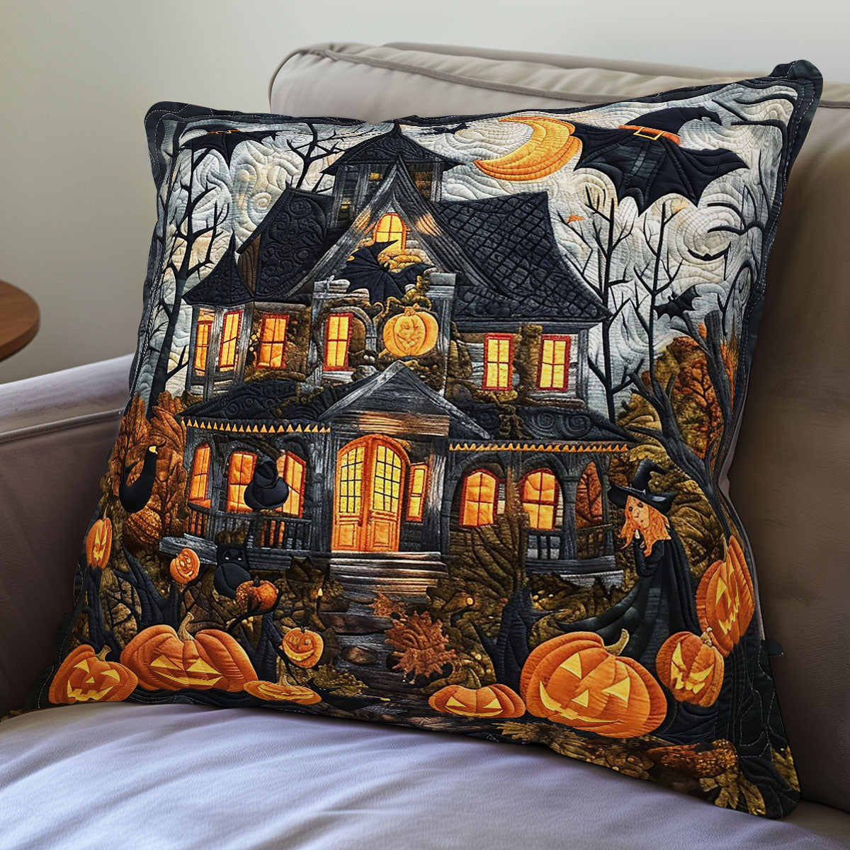 Mysterious House WO1308047CL Quilt Pillow Case