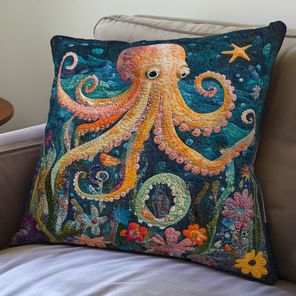 Octopus WO0108043CL Quilt Pillow Case