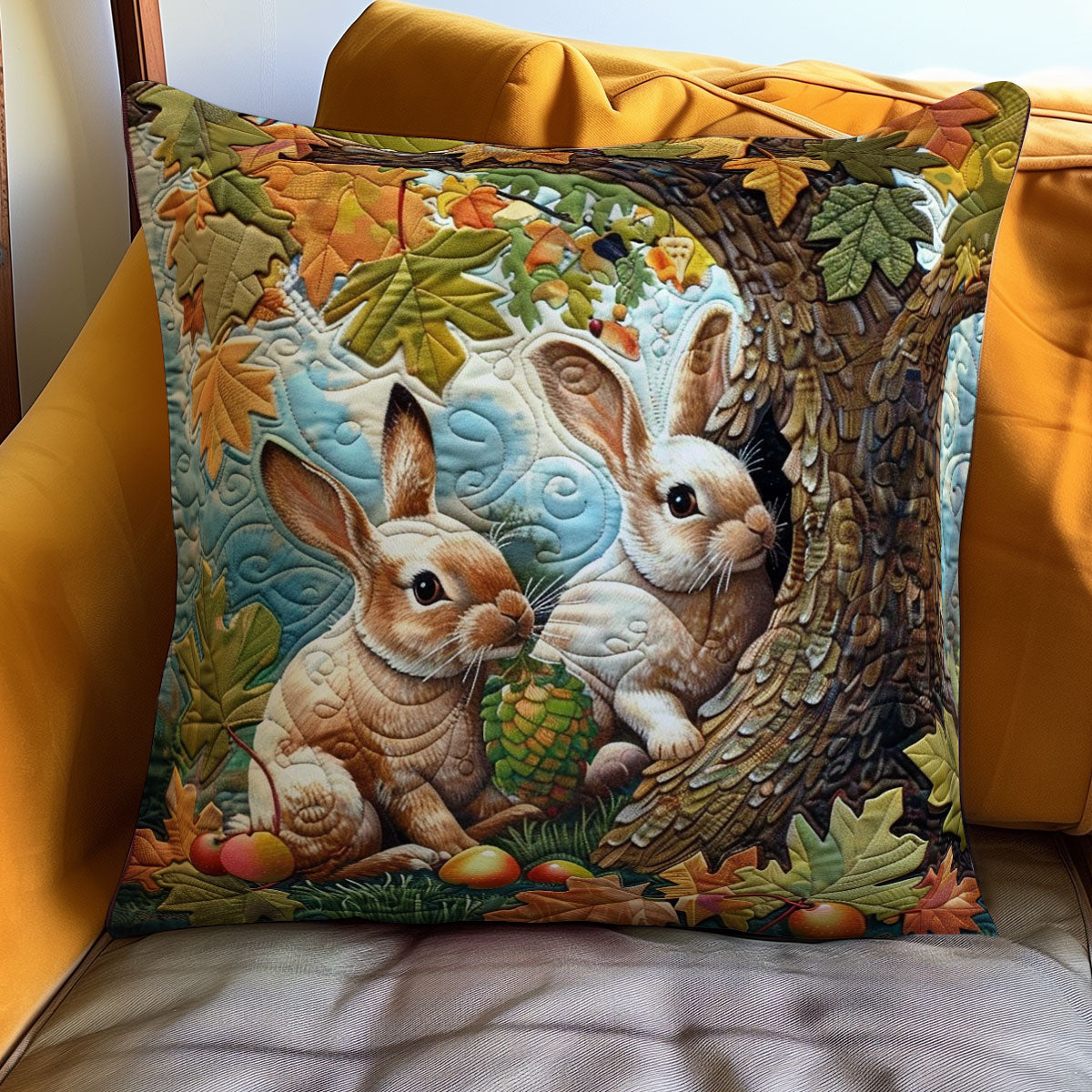 Bunny Burrows WO2308018CL Quilt Pillow Case