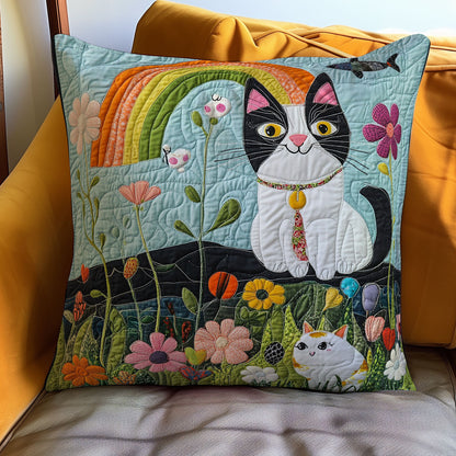 Cat WO0108041CL Quilt Pillow Case