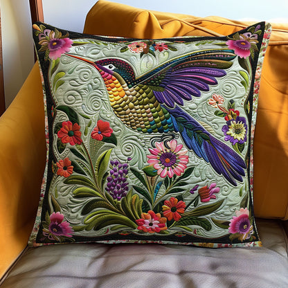 Dot Hummingbird XR2007015CL Quilt Pillow Case