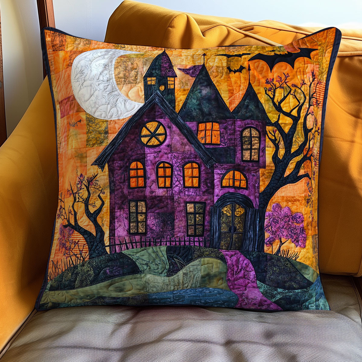 Halloween WO3107037CL Quilt Pillow Case