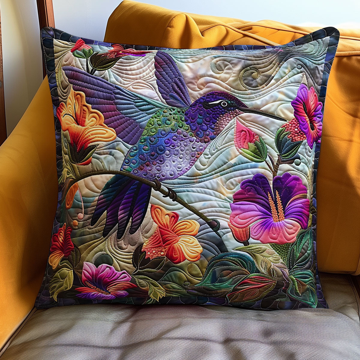 Love Hummingbird XR2207011CL Quilt Pillow Case