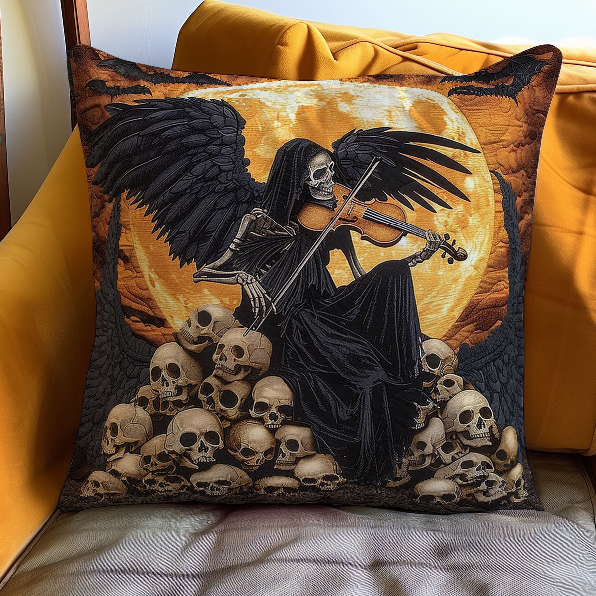 Melody Of Death WO0908011CL Quilt Pillow Case