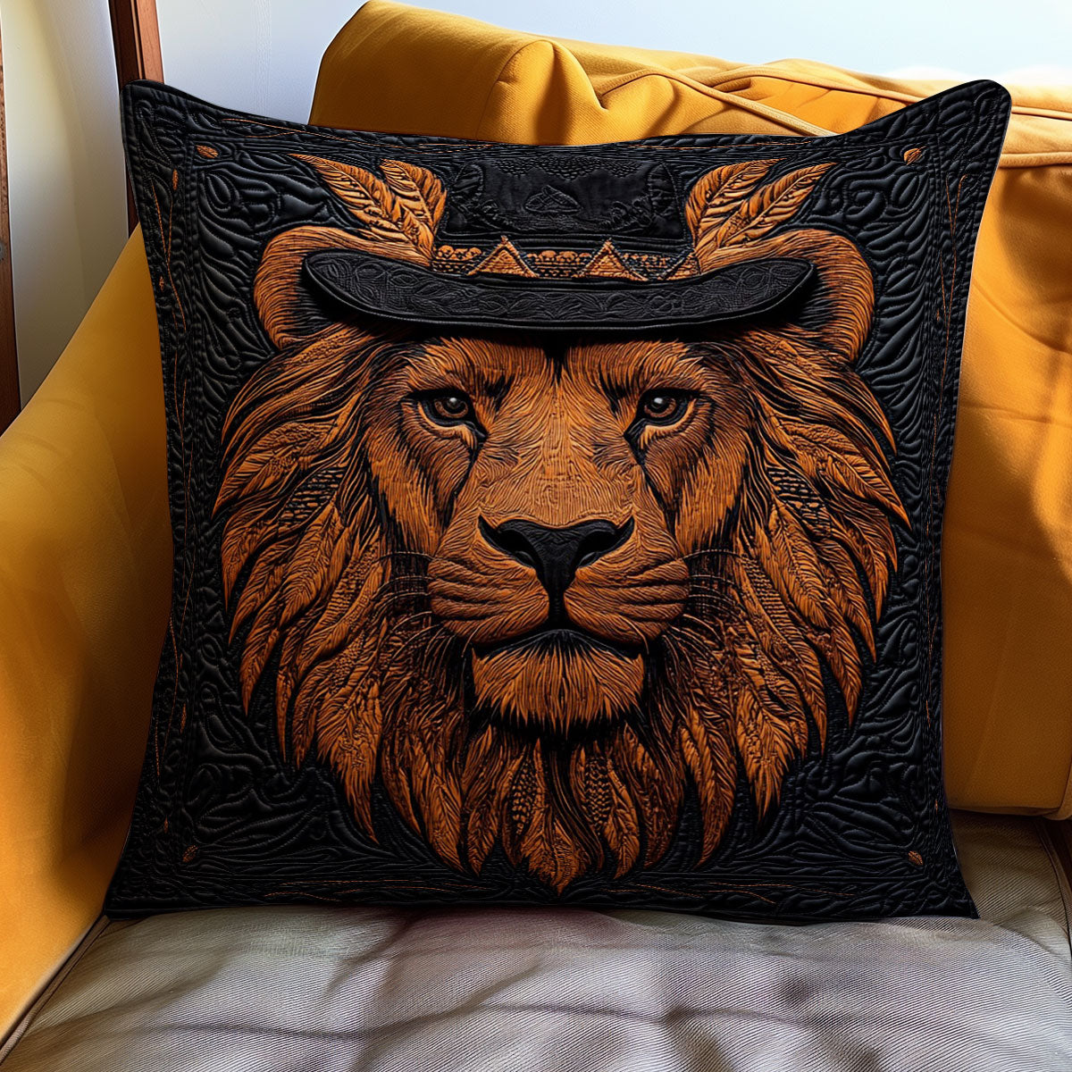 Mighty Lion WO0608038CL Quilt Pillow Case