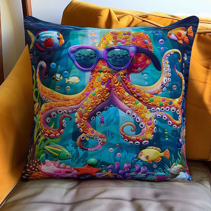 Octopus Style WO1308031CL Quilt Pillow Case